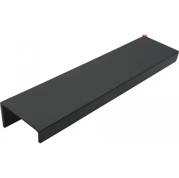 Nábytkové kování Krajkový úchyt U9 typ VERA, černý matný, délka 900 mm