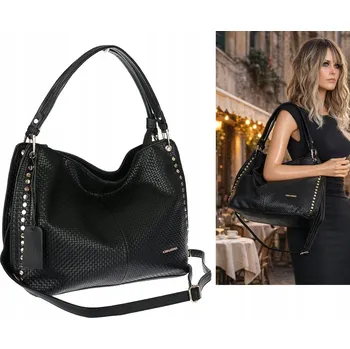 Kabelka CHARRO kabelka eko kůže černá