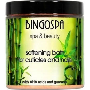 BINGOSPA Změkčující koupel na nehtovou kůžičku a nehty s AHA kyselinami a guaranou 300 g