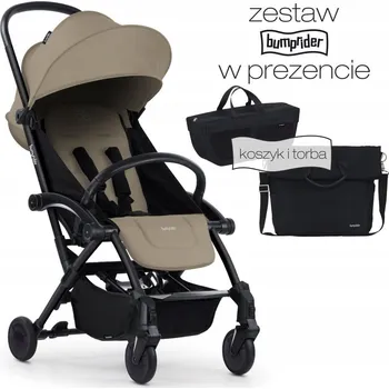 Kočárek Bumprider Connect 3 Sportovní kočárek do 22 kg - černý rám/pískové sedadlo