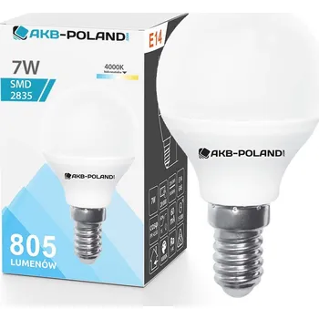 Žárovka LED žárovka E14 7W (ekvivalent 60W) 805lm TEPLÁ BÍLÁ KULIČKA