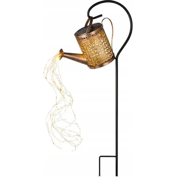 Venkovní osvětlení Dekorativní LED konev do zahrady Solární Lampa Zapichovací se soumrakovým senzorem