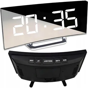 Hodiny Digitální hodiny elektronické hodinky teploměr budík bezdrátový
