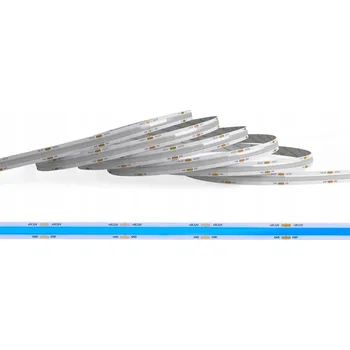 LED páska LED COB pásek 5M 12V NEON 45W BEZ BODŮ modrý
