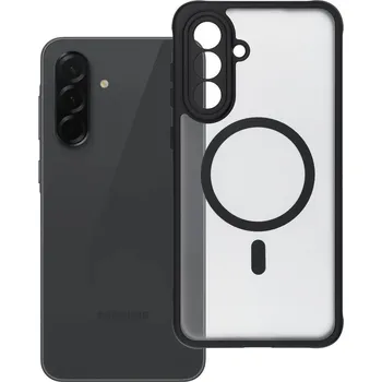 Náhradní kryt pro mobilní telefon Kryt Full Matte Mag Cover Pouzdro s Magsafe Samsung Galaxy A36 black