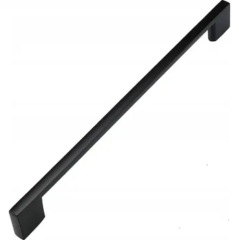 Nábytkové kování Nábytková úchytka YVS černá matná 256 mm (28,80 cm)