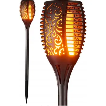 Venkovní osvětlení SOLÁRNÍ LAMPA LED POCHODEŇ Zapichovací Venkovní EFEKT PLAMENE LUCERNA