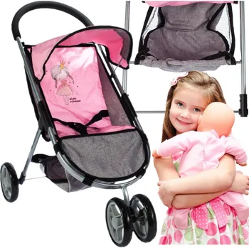 Kočárek pro panenku Kočárek pro panenky golfové hole Stator Kočárky pro panenky golfové hole