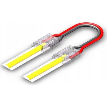 LED osvětlení KONEKTOR / SPOJKA PRO LED PÁSKY COB NEON MONO 8mm ROHOVÁ