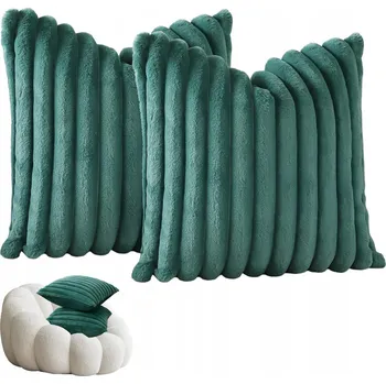 Polštář POSZEWKA 50x50 NA POLŠTÁŘ VELUROVÝ MĚKKÝ VELVET NA POLŠTÁŘKY BÍLÝ