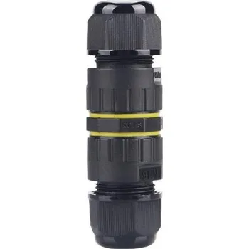 Elektrický konektor Tipa Spojka kabelova GCC002 3x1.5mm2, 3.5-7mm, IP68