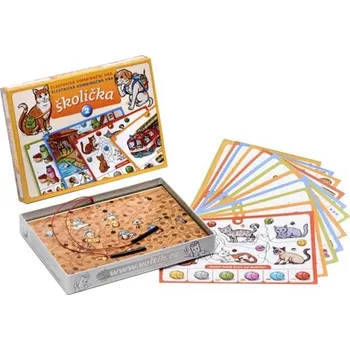 Desková hra VOLTIK TOYS Hra vzdělávací Školička 2