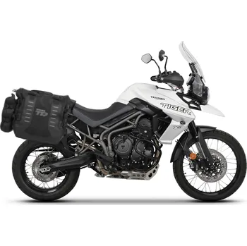 Zavazadlo na motocykl Kompletní sada sedlových brašen SHAD TERRA TR40, včetně montážní sady SHAD TRIUMPH Tiger 800