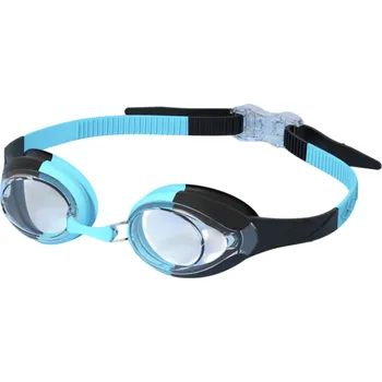 Plavecké brýle Dětské plavecké brýle 3–14 let Silikonový rám Polykarbonátové čočky Měkké těsnění Nastavitelný pásek Bezpečné brýle pro děti modrá