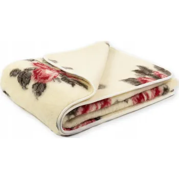 deka Deka Kam-Pol vlněná 140 cm x 200 cm červená