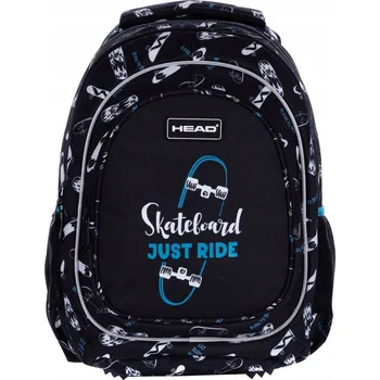 Školní batoh Školní batoh Head s více přihrádkami, černý, 20 l