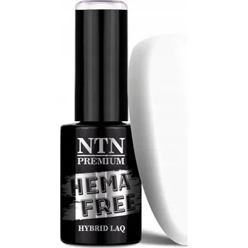 Lak na nehty Hybridní lak na nehty NTN 5g Kolekce Splash Bílý Č. 123