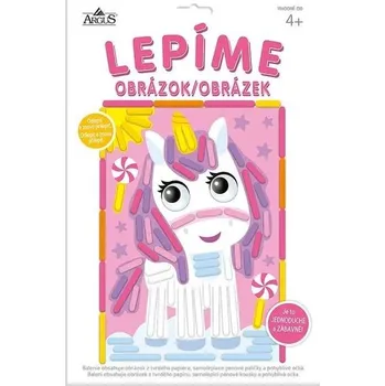 kreativní sada Kreativní tvoření - Lepíme obrázek - Unicorn - 1913-0006