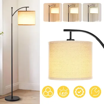 Stojací lampa STOJACÍ LAMPA PODLAHOVÁ LOFT PRO LED E27 S KLOBOUKEM 175CM MODERNÍ