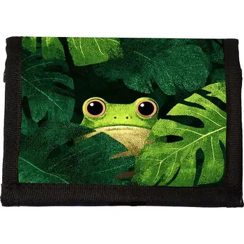 Peněženka Peněženka roztomilá Žabka látková na suchý zip