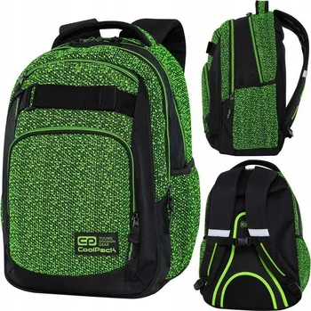 Sportovní batoh Školní batoh vícekomorový CoolPack zelený 28 l