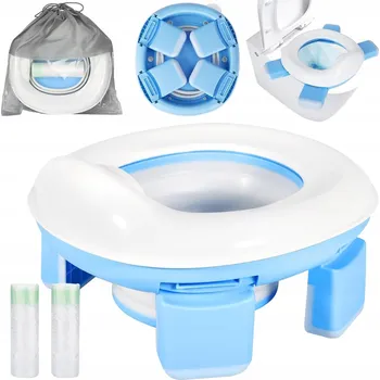 WC sedátko PRIMABOBO Nástavec na WC sedátko LINDA pro děti, BÍLÝ