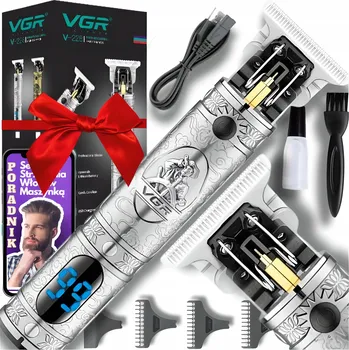 PROFESIONÁLNÍ STŘÍHACÍ STROJEK HOLICÍ PÁNSKÝ ZASTŘIHOVAČ VLASŮ VGR 7v1