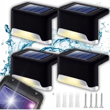 Venkovní osvětlení Solární LED lampička na okraj schodů, zahradní