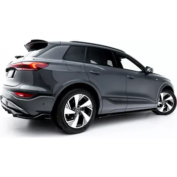 Tuning Maxton Design difuzory pod boční prahy pro Audi SQ6 e-tron Mk1 SUV, černý lesklý plast ABS, vč. Sportback