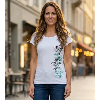 Dámské tričko Dámské triko ALTISPORT CARRYOVER ALW029122 BÍLÁ XS