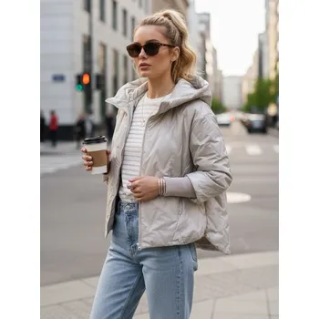 Dámská cargo bunda Dámská bunda DSTREET TMAVĚ ŠEDÁ XL