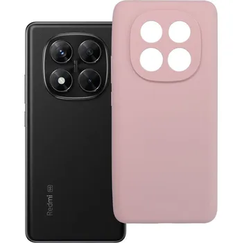 Náhradní díl pro mobilní telefon Kryt pouzdra Silicone 2mm Xiaomi Redmi Note 14 Pro 5G Sand Pink