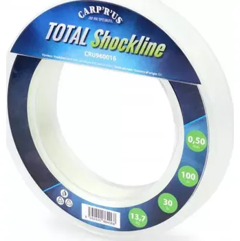 Carp'R'Us Šokový vlasec Total Shock Line Clear 100m - 0,600mm 55lb