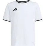 Dětské sportovní triko adidas ENTRADA 26 JERSEY Y 128 Bílá, Černá