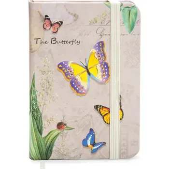 Zápisník s barevnou ořízkou 7,5 x 10,5 cm - 1404-0004