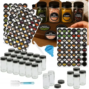 Kořenka 24 KS SADA SKLENĚNÝCH KOŘENEK NA KOŘENÍ, KOŘENKA + PŘÍSLUŠENSTVÍ