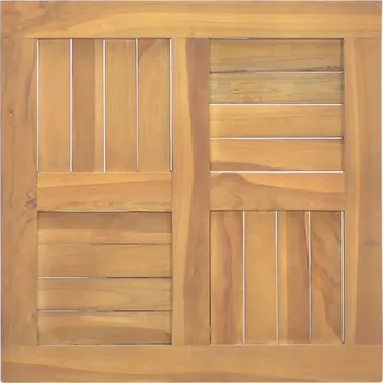 Konferenční stolek Deska stolu VidaXL 316156 50x50x2,5 cm teakové dřevo