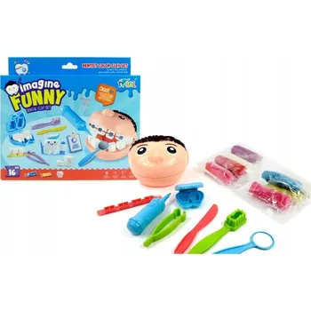 Modelovací hmota Modelína Zubní ordinace Zubař Plastelína kreativní sada