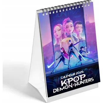Kalendář Kpop Kalendář Demon Hunters 2026 A5 Stolní