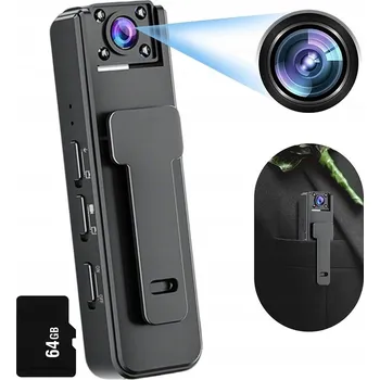 IP kamera Mini WiFi špionážní kamera skrytá v aplikaci bezdrátová Noční režim