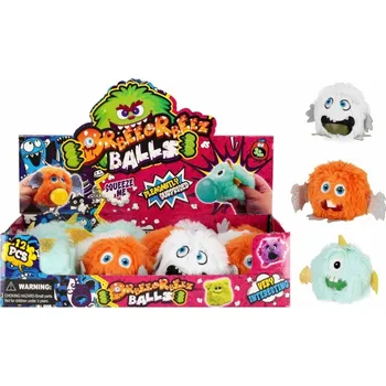 plyšák Mačkací Hračka. Plyšová příšerka. 10 cm