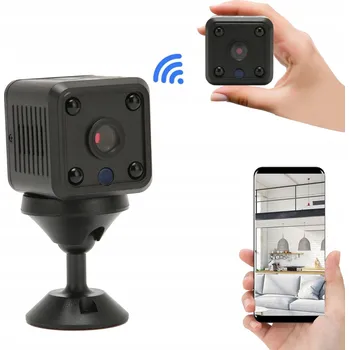 IP kamera MINI ŠPIÓNÍ KAMERA SKRYTÁ DETEKCE FULL HD WIFI POHYBU MALÁ KAMERA 940NM