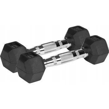 Železné činky pevné Rebel 2x 1 kg