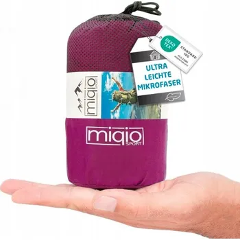 Spacák MIQIO 2v1 cestovní spacák XXL 220×90 cm | lehký letní spacák a vložka