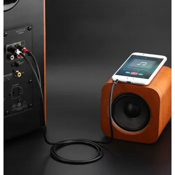 Audio kabel Kabel Ugreen 4903592100942 minijack (3,5 mm) – 2x RCA (cinch) 2 m