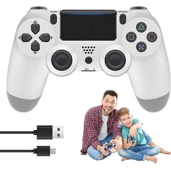 Gamepad Bezdrátový ovladač pro konzoli Nintendo Switch, bílý