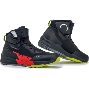 Moto obuv Eleveit STRATOS WP boty černo-červené 41
