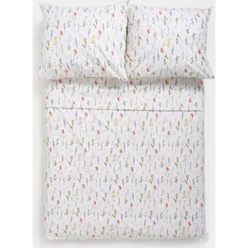 Povlečení Sinsay - Bavlněná sada povlečení s květy - krémová - 092HJ-01X - 092HJ-01X-ONE