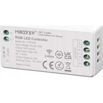 LED osvětlení Zónový ovladač Mi-Light pro LED RGB pásky FUT037S