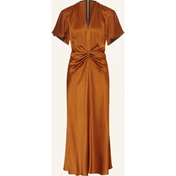 Dámské šaty Victoria Beckham Dámské Koktejlové Šaty, tmavě oranžová, 36